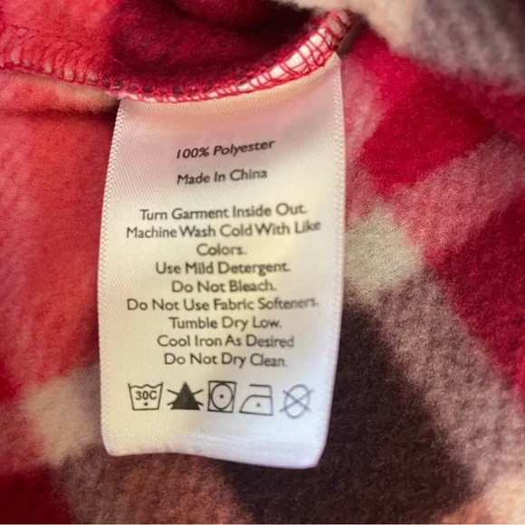 Eddie Bauer Women’s Fleece Pullover Sz-S - Picture 7 of 9